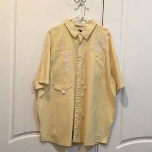 Parrish, short sleeve button down sz 4x